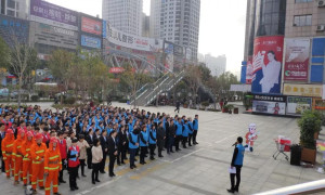 人生就是博-尊龙凯时之家十堰店 “119消防日”——第四季消防演练活动圆满结束